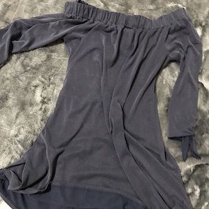 Alya off shoulder mini dress